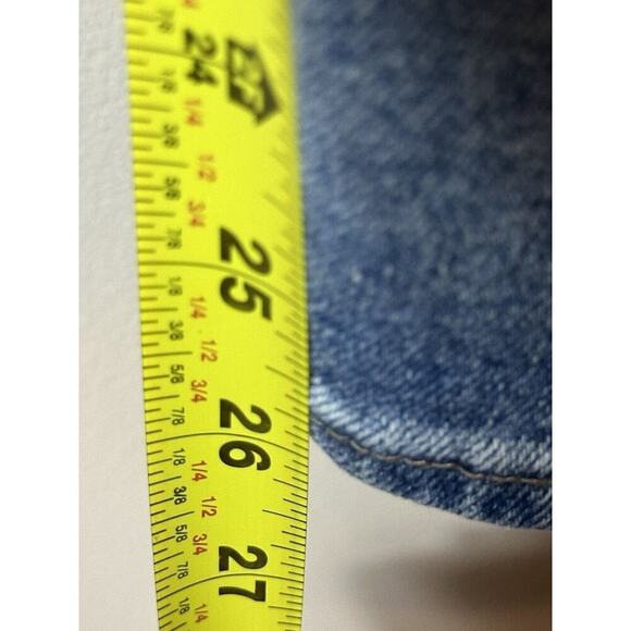 Kendall & Kylie Jeans Juniors 13 / 14 Blue Light Wash Distressed Straight Y2K - Picture 11 of 11